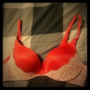 Bling/lace Push Up Bra